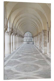 Gallery print Colonnade in the Doge&#039;s Palace, Venice