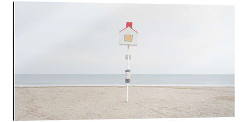 Gallery print Birdhouse on the beach