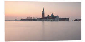 PVC print San Giorgio Maggiore dipped in pastel