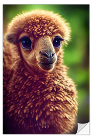 Naklejka na ścianę Baby Camel