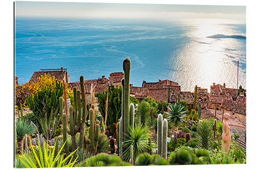 Gallery print Looking northwest from Eze near Nice