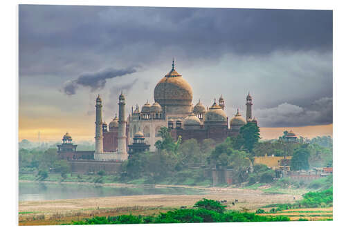 Foam board print Taj Mahal in Agra II