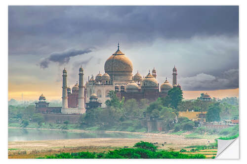 Vinilo para la pared Taj Mahal in Agra II