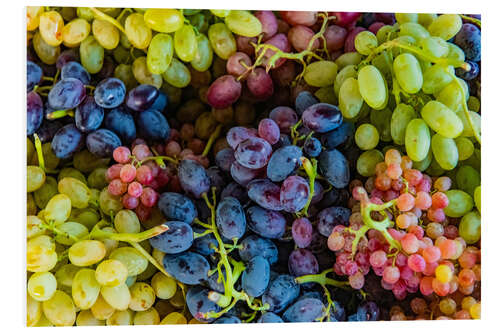 Tableau en PVC Grapes at the GUM Market in Yerevan