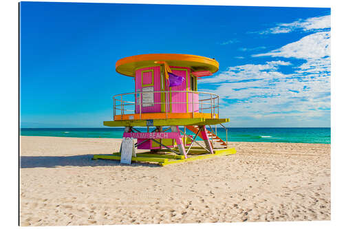 Gallery print Miami Beach - Art Deco Beach House II