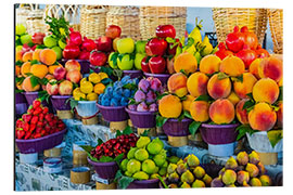 Cuadro de aluminio Fruits at the GUM market in Yerevan