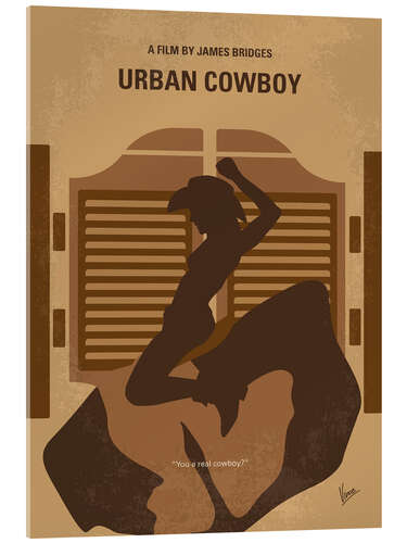 Acrylglasbild Urban Cowboy