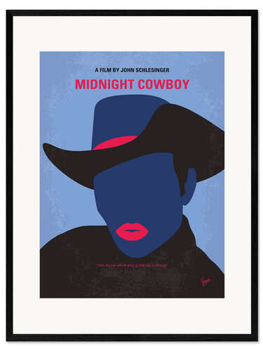 Plakat artystyczny premium w ramie Midnight Cowboy