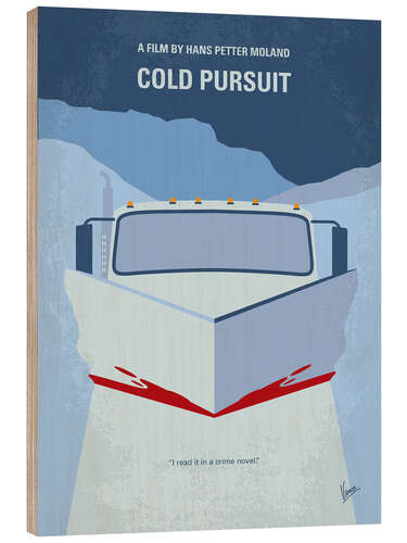 Stampa su legno Cold Pursuit