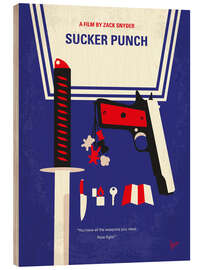 Cuadro de madera Sucker Punch