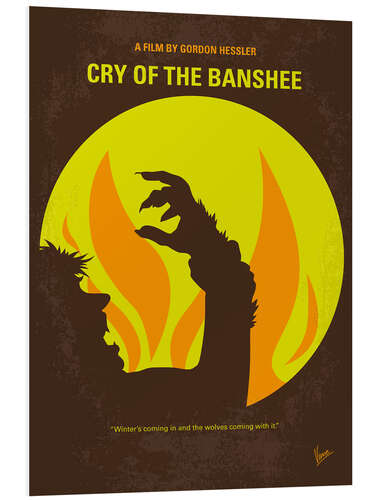 Foam board print Cry of the Banshee