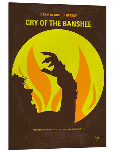 Quadro em plexi-alumínio Cry of the Banshee