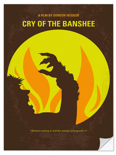 Vinilo para la pared Cry of the Banshee