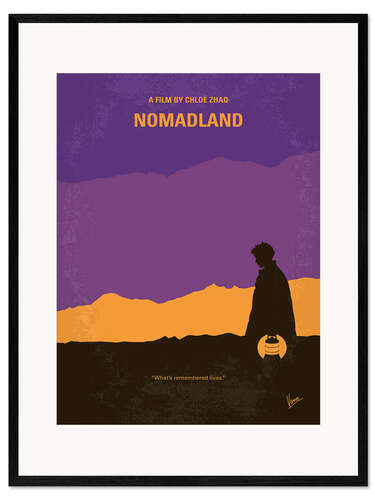 Ingelijste kunstdruk Nomadland