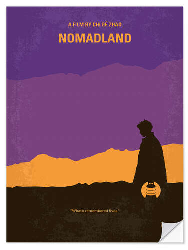 Selvklebende plakat Nomadland