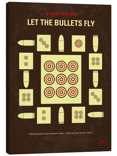 Stampa su tela Let the Bullets Fly