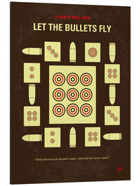 Magnettafel Let the Bullets Fly