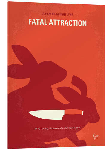 Acrylic print Fatal Attraction