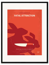 Plakat artystyczny premium w ramie Fatal Attraction