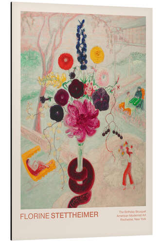 Cuadro de aluminio Birthday Bouquet (Flowers with Snake), 1932