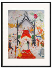 Gerahmter Kunstdruck The Cathedrals of Fifth Avenue