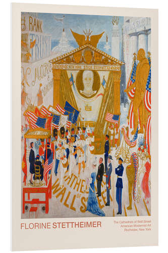 PVC-taulu The Cathedrals of Wall Street, 1939