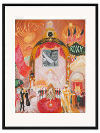 Gerahmter Kunstdruck The Cathedrals of Broadway