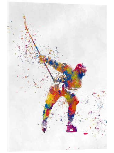 Cuadro de metacrilato Ice Hockey Player VII