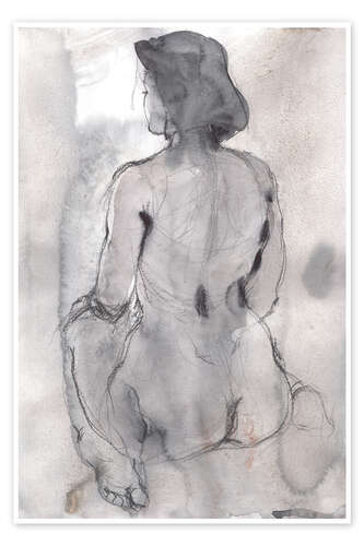 Póster Sensual female nude II