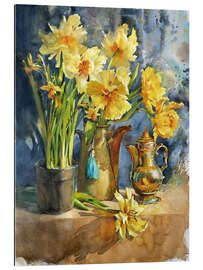 Gallery print Sunny yellow flower still life