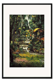 Gerahmter Kunstdruck Magische Natur I