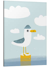 Magnettafel Küstenmöwe