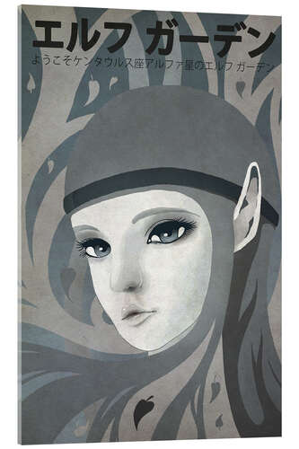 Acrylic print Elven