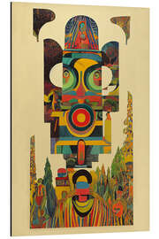 Alubild Totem Face - Composition II