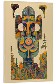 Magnettafel Totem Face - Composition I