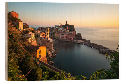 Trebilde A golden evening in Vernazza