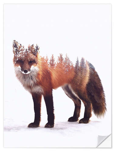 Sisustustarra Forest Fox