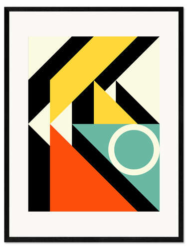 Ingelijste kunstdruk Visual Code