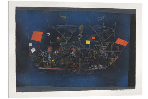 Tableau en plexi-alu The Adventure Ship, 1927