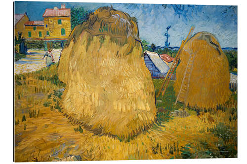 Gallery print Wheat Stacks in Provence, 1888