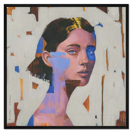 Gerahmter Kunstdruck Face of Hope