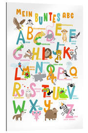 Gallery print My Colourful ABC - Animal alphabet (German)