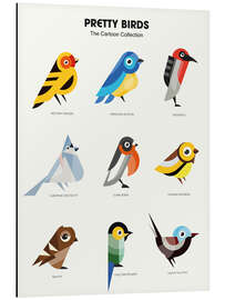 Magnettafel Pretty Birds I