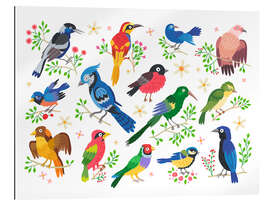 Galleriprint Colourful Birds I