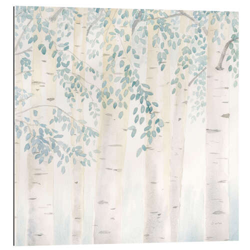 Gallery print Birch trunks in the morning light II