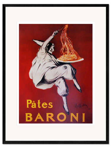 Framed art print Pâtes Baroni