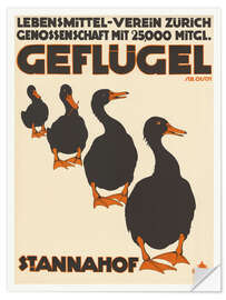 Selvklebende plakat Poultry – St. Annahof (German)