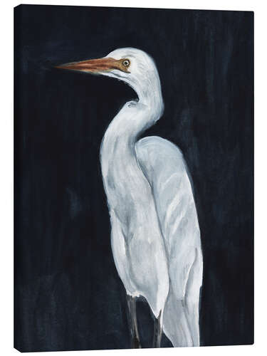 Tableau sur toile Calm Great Egret I