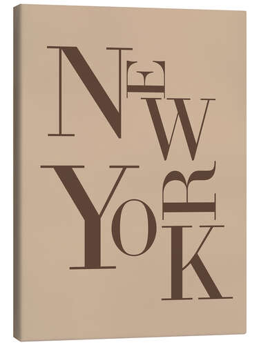 Stampa su tela New York