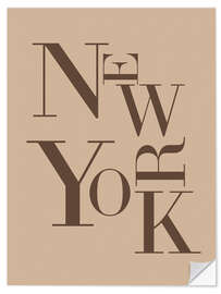 Wall sticker New York